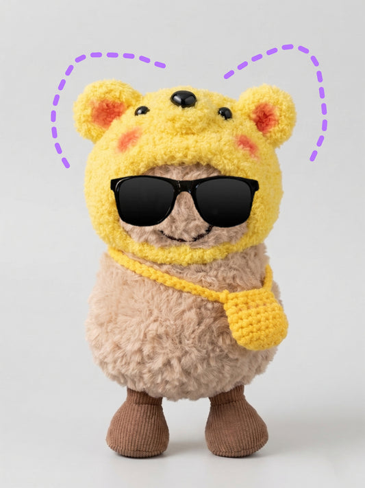 Hood Collection for Jellycat 15cm Peanut/Penguin Plush – Hood & Accessories Set – gallery 02