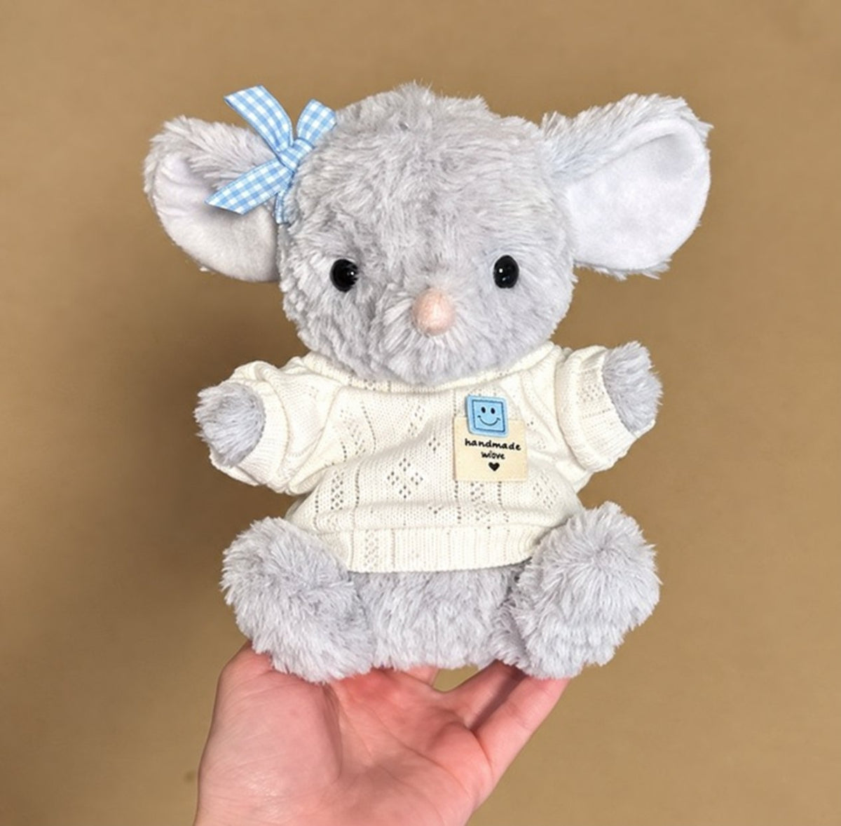 Doll Outfit Set for 15cm Grey Mouse Plush – 8 Styles (Pajama, Birthday, Chef & More)