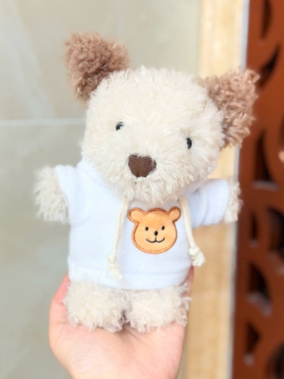 Dog hoodie - White