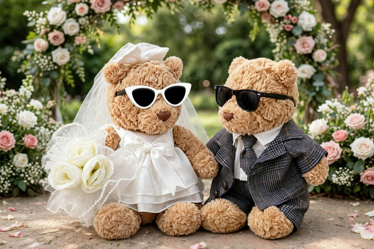 Mini Wedding Doll Outfit Set – 3 Styles (Groom & Bride)
