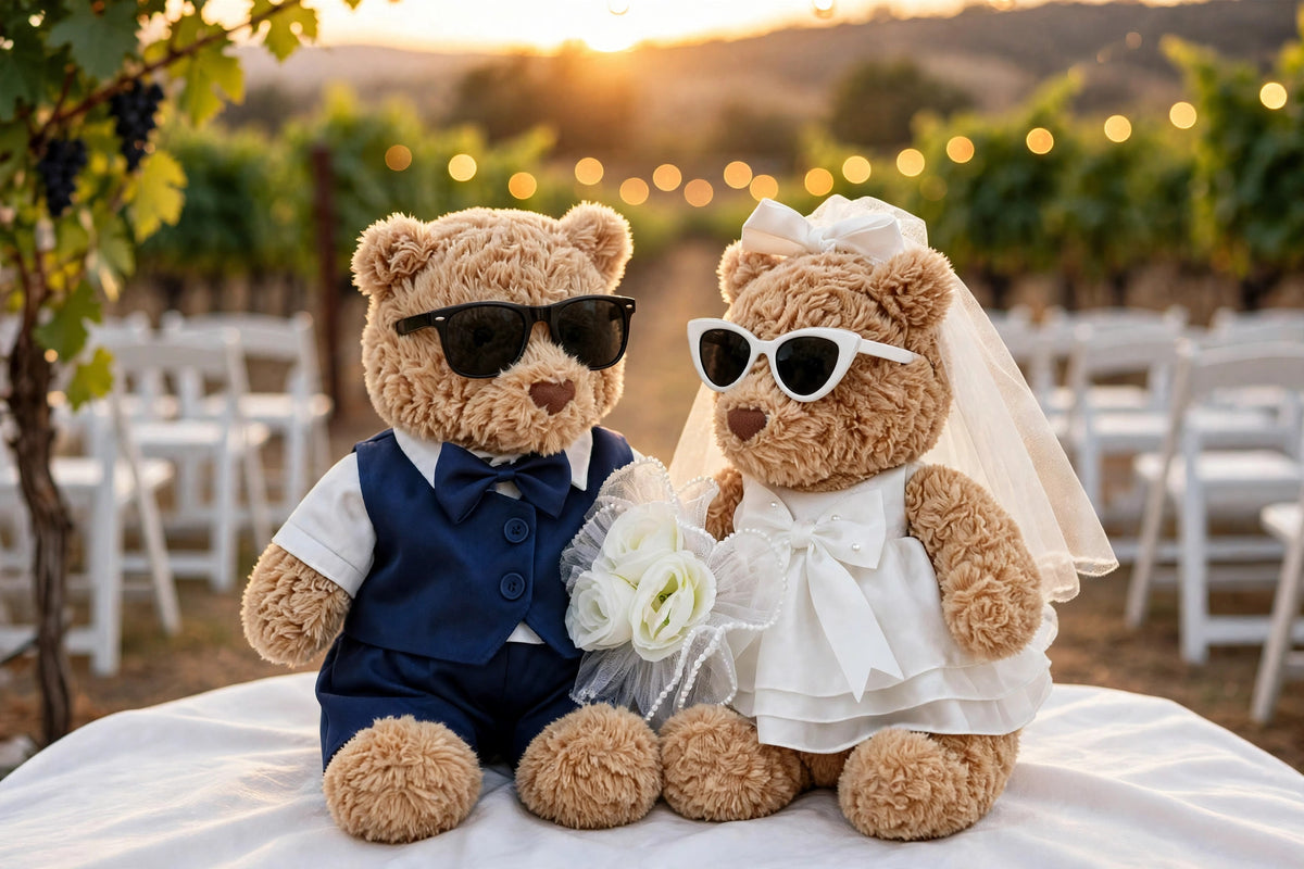 Mini Wedding Doll Outfit Set – 3 Styles (Groom & Bride)