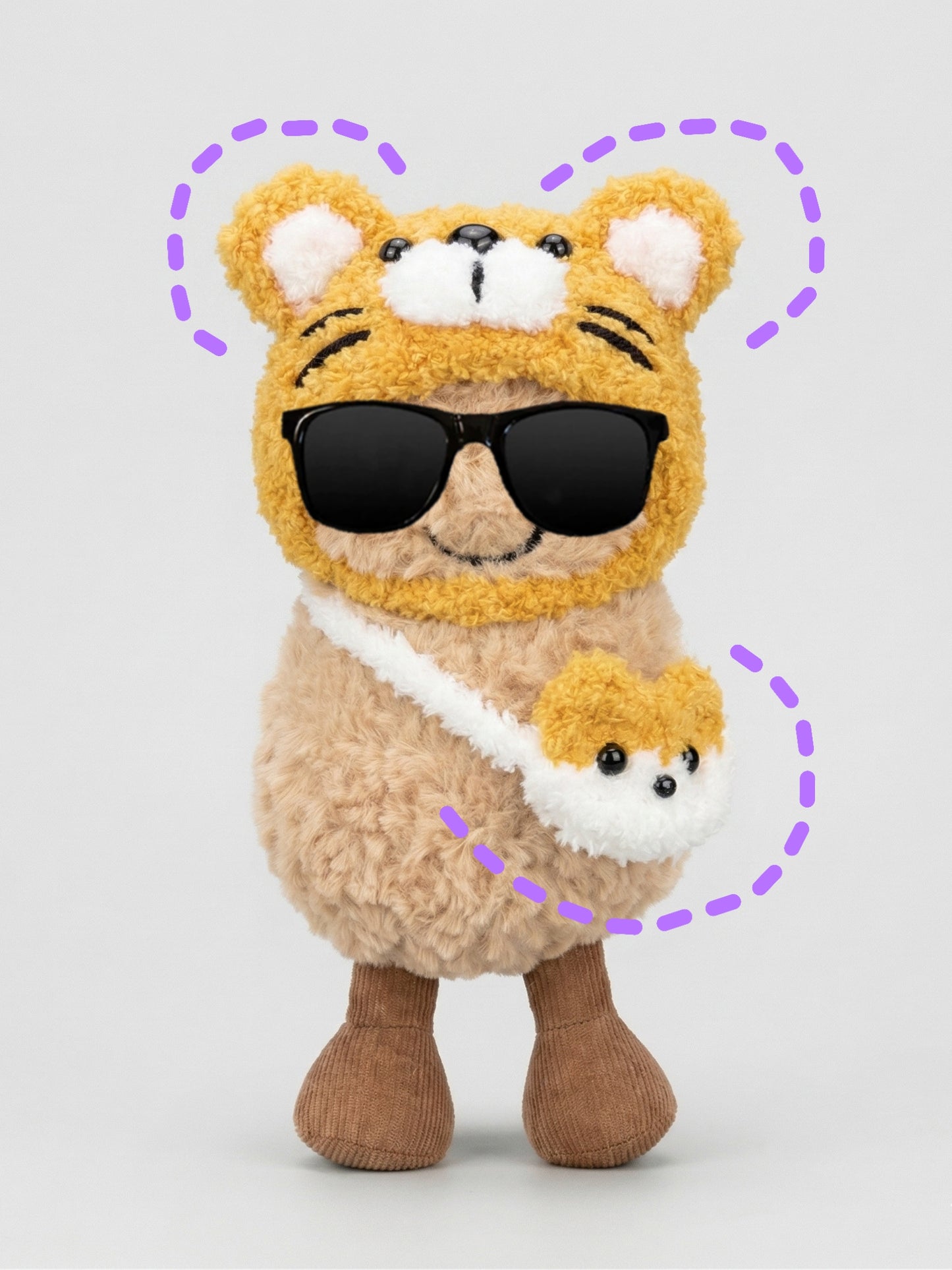 Hood Collection for Jellycat 15cm Peanut/Penguin Plush – Hood & Accessories Set – gallery 06