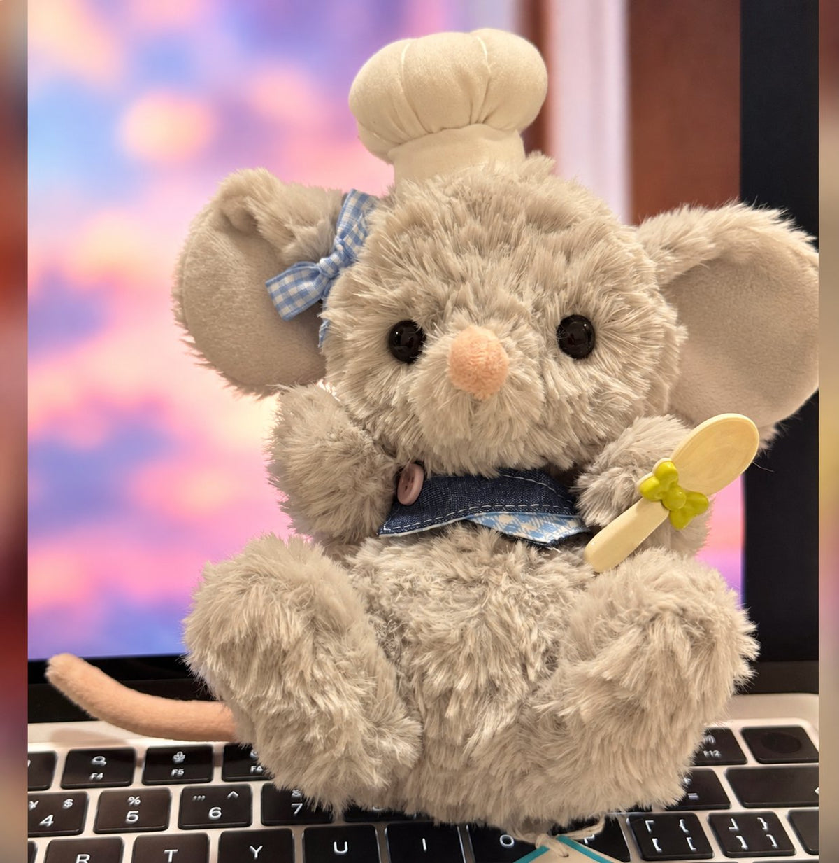 Doll Outfit Set for 15cm Grey Mouse Plush – 8 Styles (Pajama, Birthday, Chef & More)