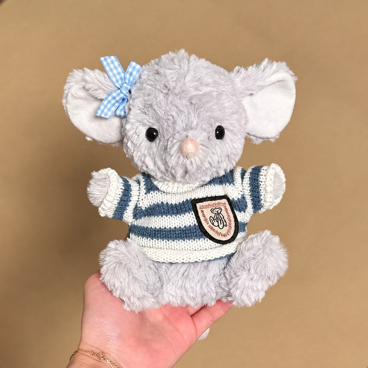 Doll Outfit Set for 15cm Grey Mouse Plush – 8 Styles (Pajama, Birthday, Chef & More)