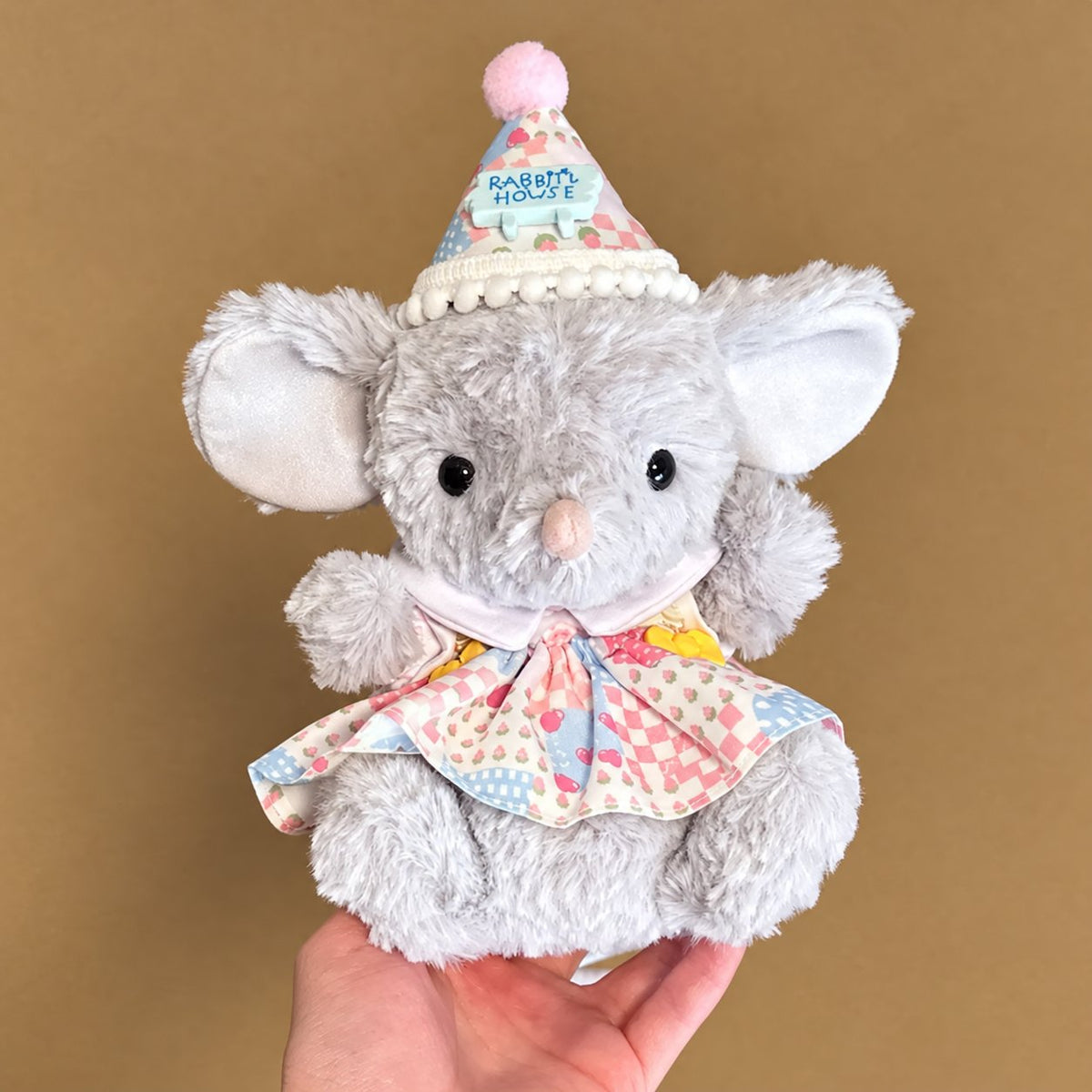 Doll Outfit Set for 15cm Grey Mouse Plush – 8 Styles (Pajama, Birthday, Chef & More)